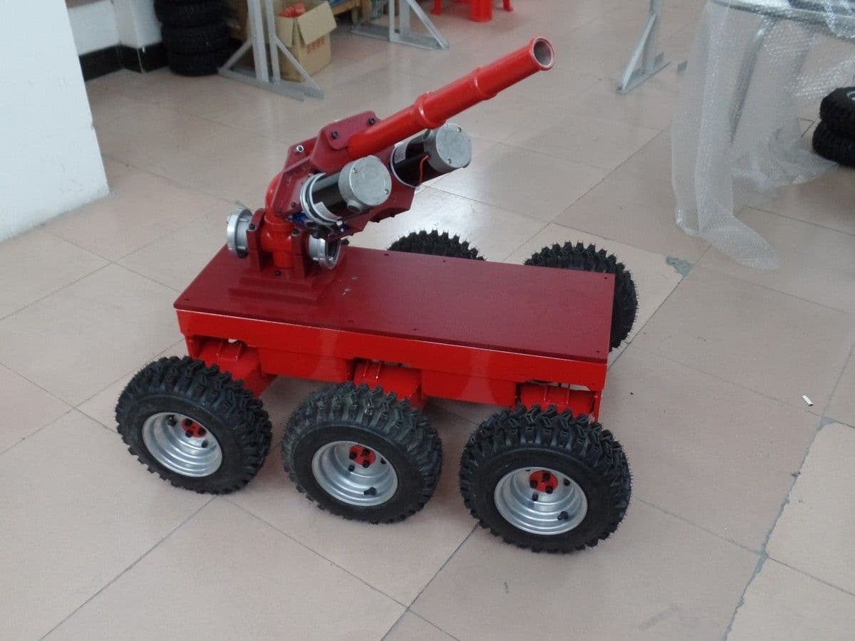 RC Fire Fighting Bot