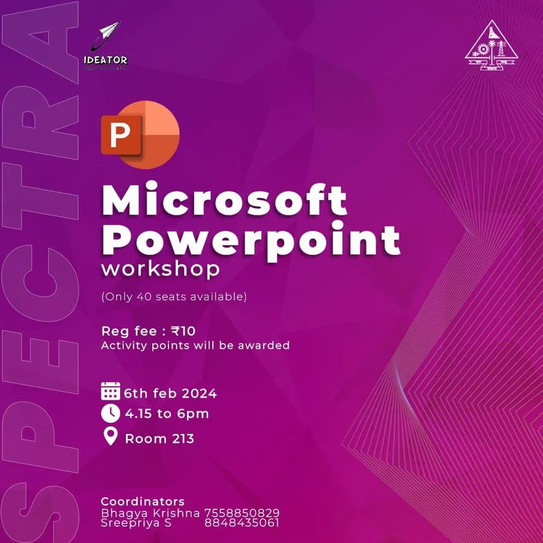 Power Point Workshop